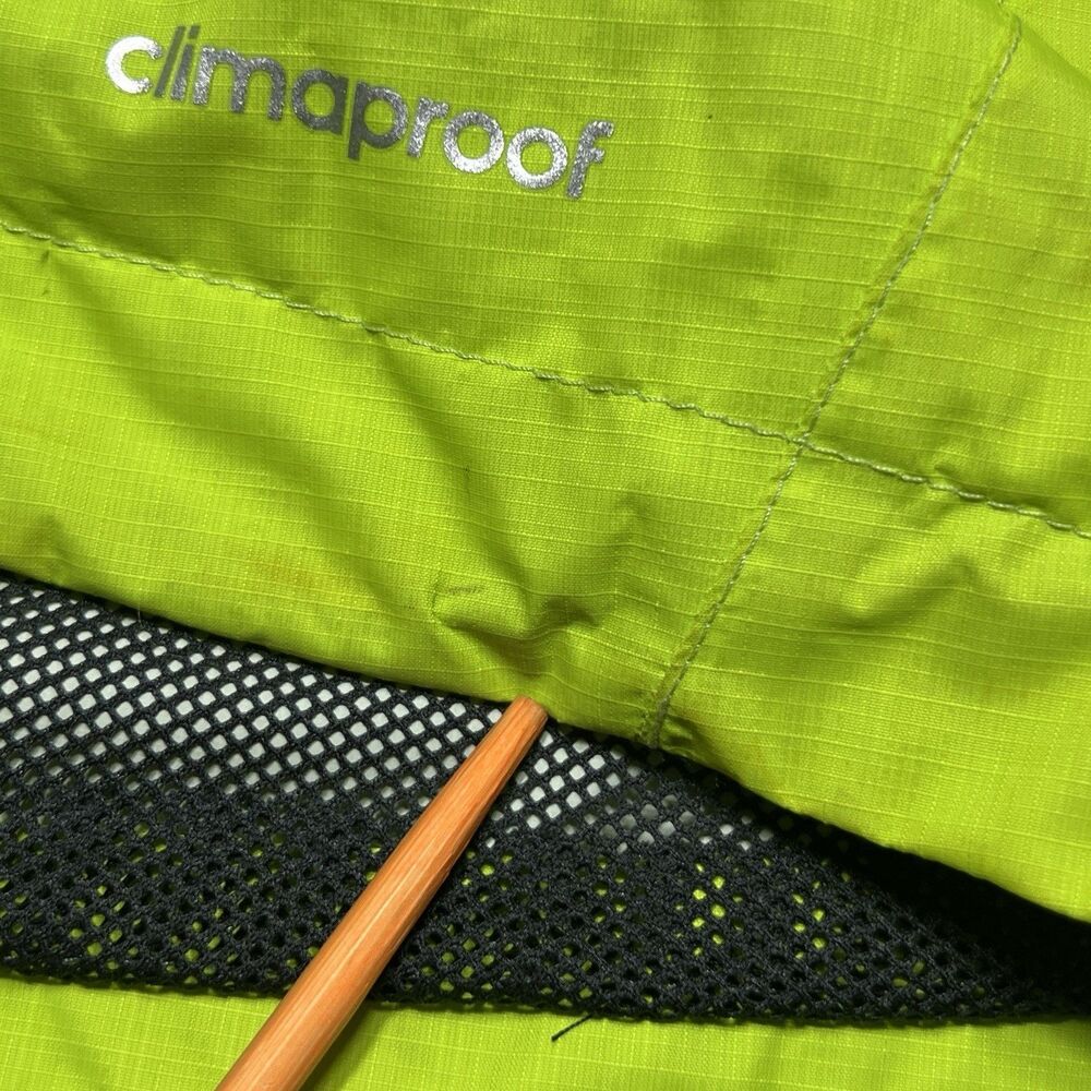 Womens  Jacket Size Medium ADIDAS Climaproof Wandertag Lined Hooded Rain Coat - Picture 8 of 10